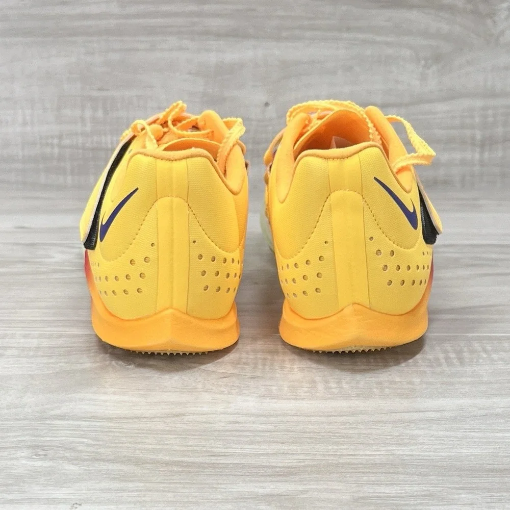 NEW Nike Air Zoom LJ Elite Long Jump Yellow Track Shoes FZ9326-800 Men's 9 Nby
